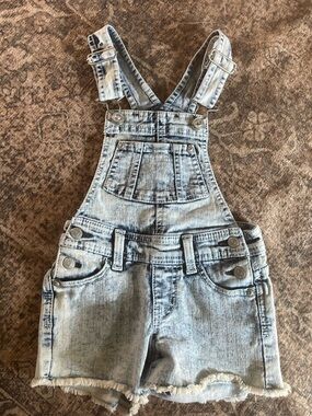Jordache Light Blue Washed Denim Overalls